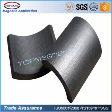 Y33H Curved Ferrite Magnets for agriculture motor